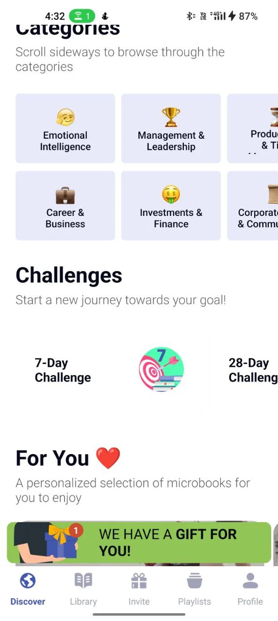 12min reading book app