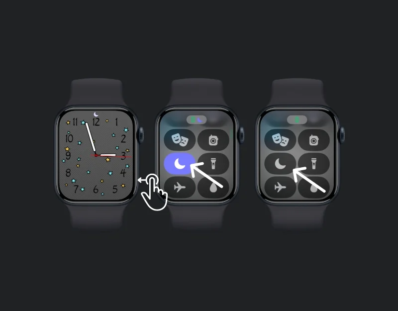 how to turn off dnd mode on apple watch