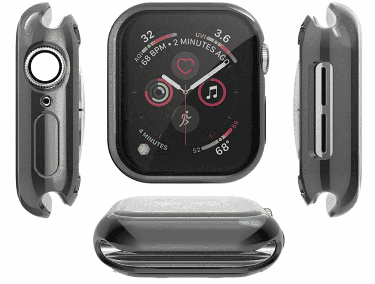 Aceasta este carcasa 360 Slim pentru Apple Watch Series 5 de 44 mm și 40 mm.