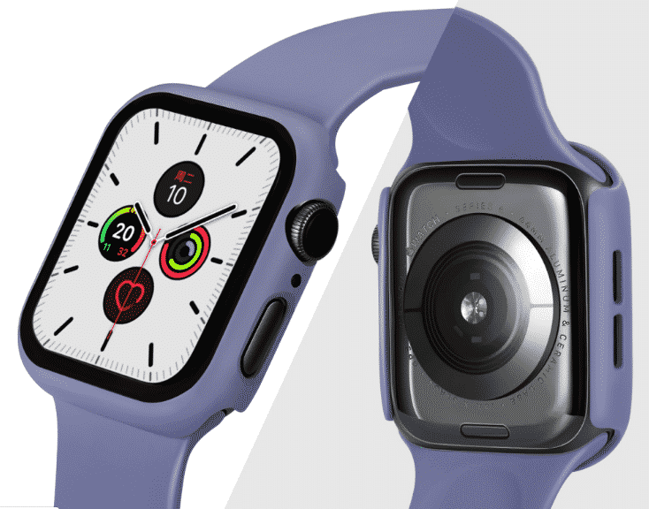 これは、44mmおよび40mmのApple Watch Series5用のシェルプロテクターケースです。