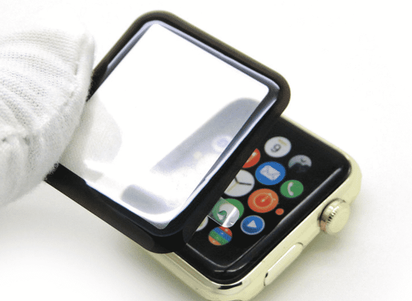 To jest szklane etui 3D do zegarków Apple Watch Series 5 o średnicy 44 mm i 40 mm.