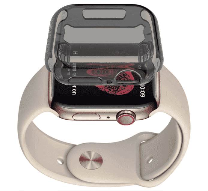 これは、44mmおよび40mmのApple Watch Series5用のカラフルなスクリーンケースです。
