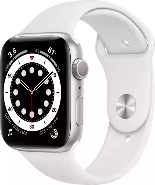 hemat hingga $239 untuk perbaikan jam tangan apple dengan pembelian terbaik Apple watch series 6 (gps) 44mm - geek squad certified refurbished