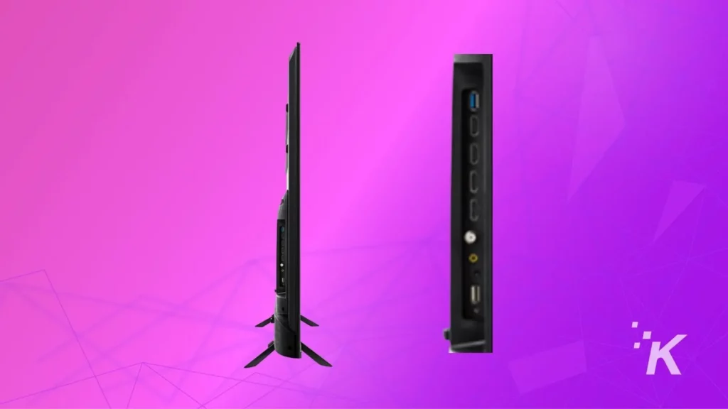 come risolvere il rumore della TV Hisense (statico, clic, ronzio, schiocco) Rest button on hisense tv