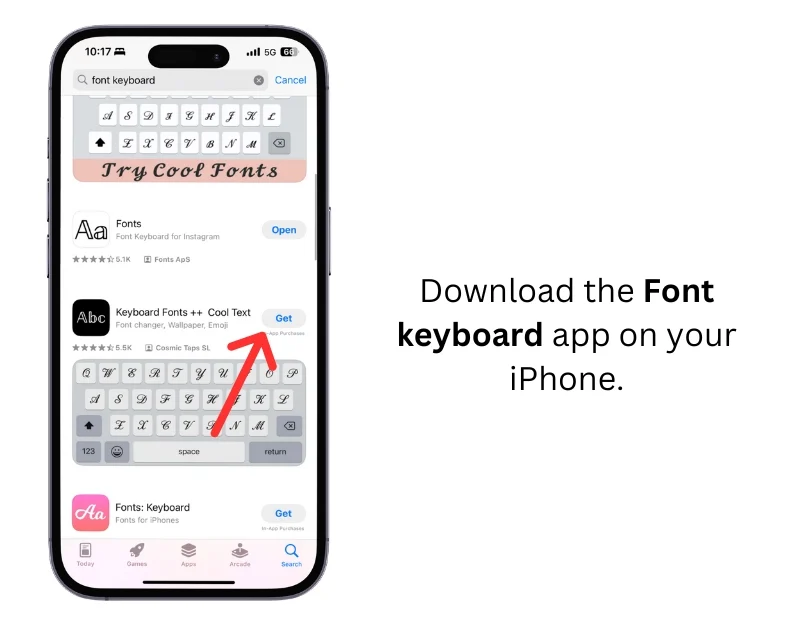 download font keyboard