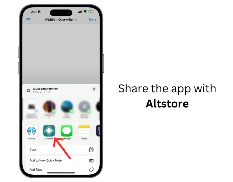 how to sideload apps on iphone in 2024 [works globally] - share app with the altstore