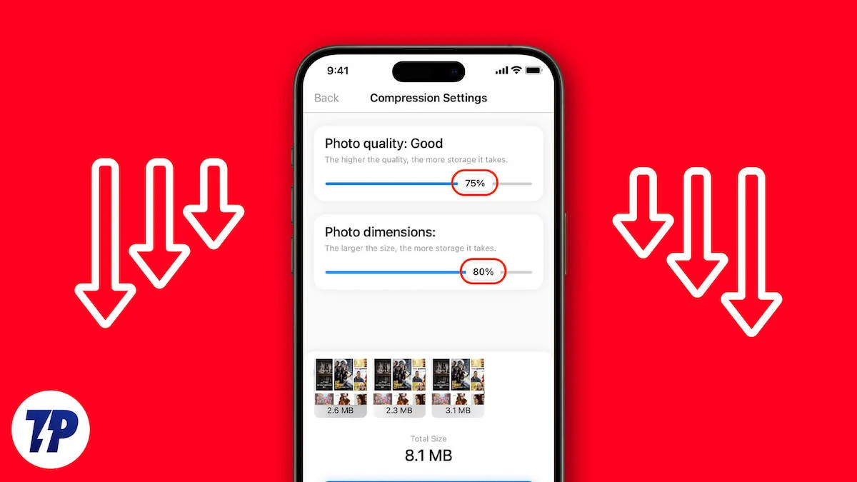 how to reduce photo file size on iphone