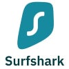 Logotipo de tiburón surf