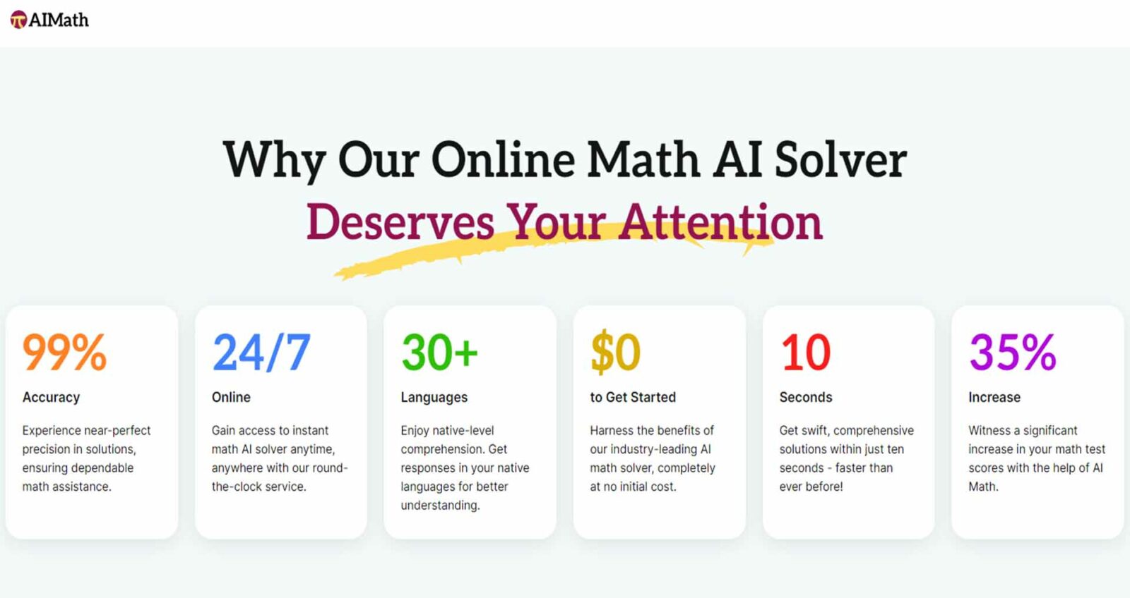 Reasons why aimath solution is great for students.