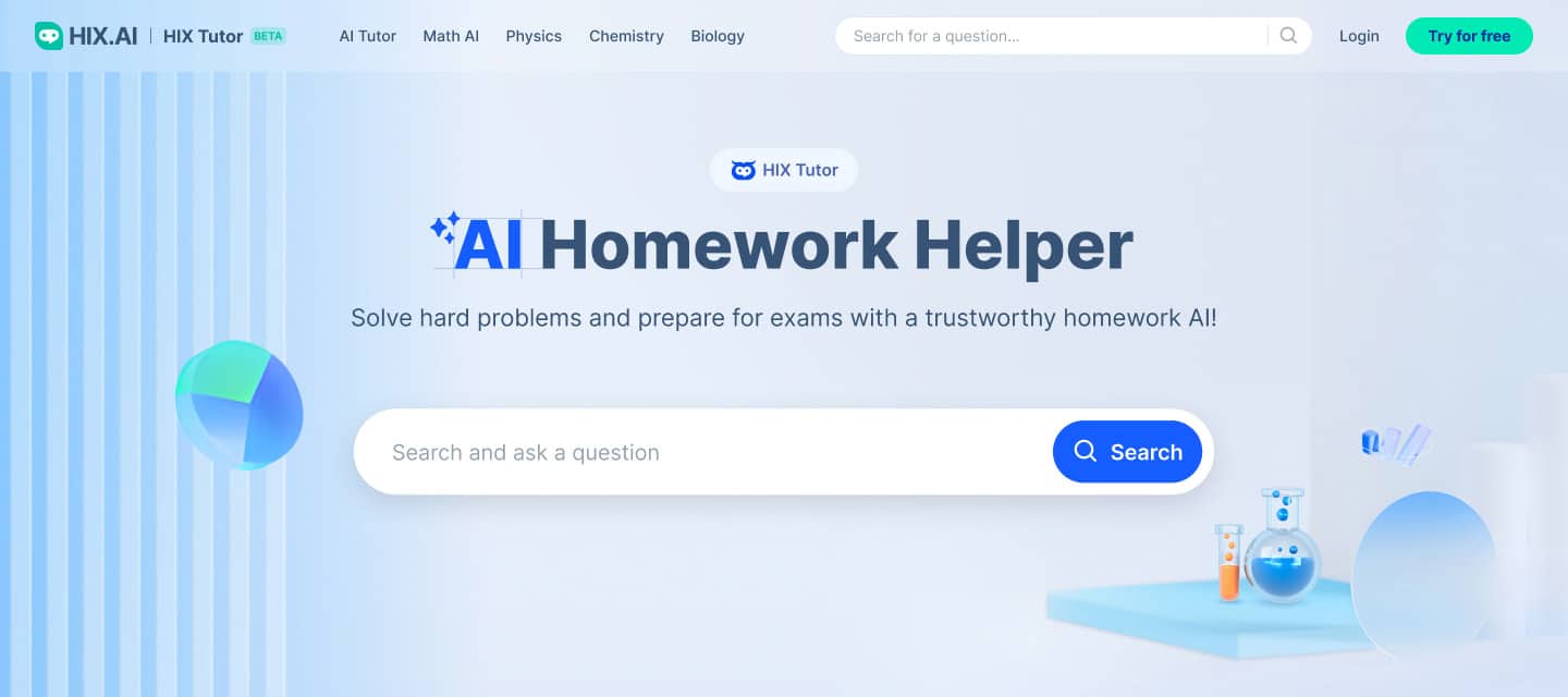 Hix ai homework helper