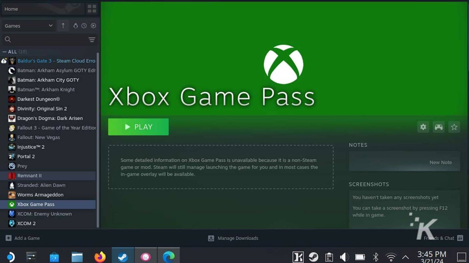 как получить пропуск на игру xbox в стим палубе Changing banner on steam deck
