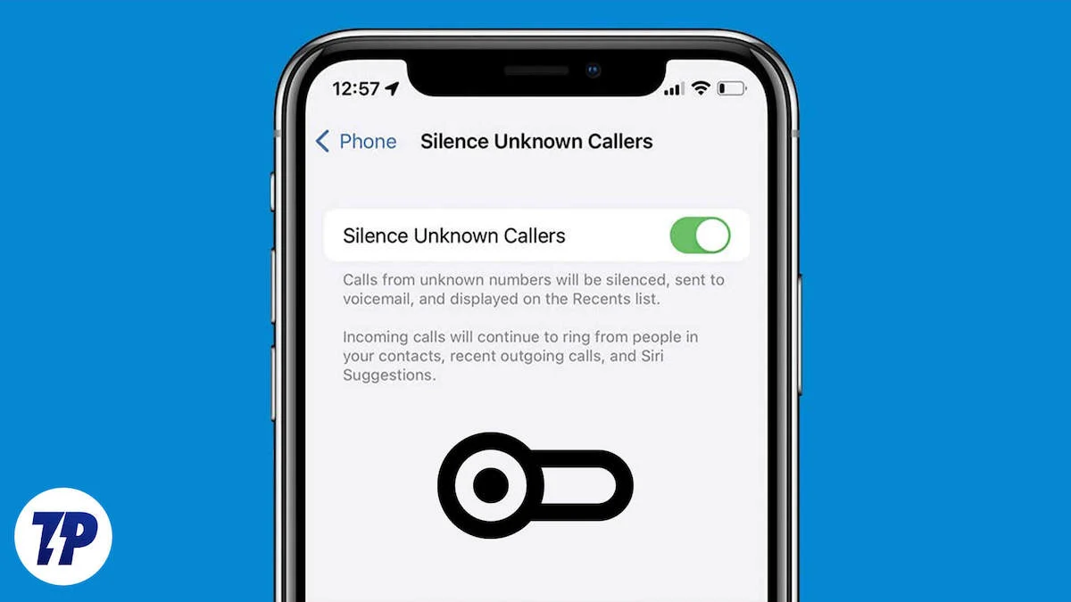 silence unknown callers on iphone