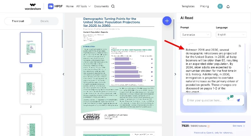 ai pdf summariser