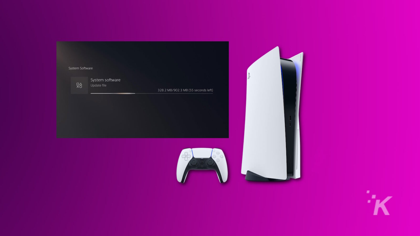 jak zapobiec przegrzaniu PS5 Ps5 system software update next to console