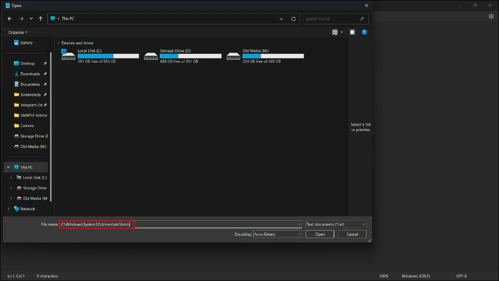 windows file paths