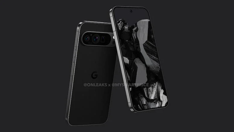 google pixel 9 pro dirender oleh onleaksx harga cerdas saya google pixel 9 pro renders based on leaks