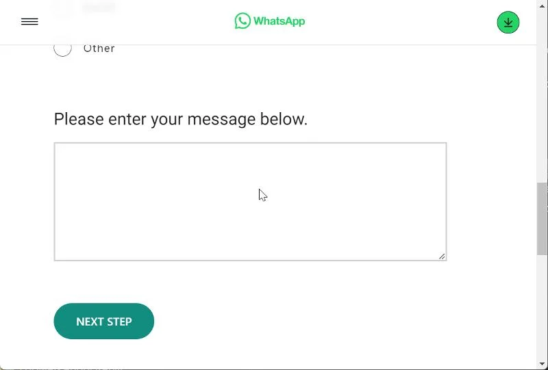 appeal to unban whatsapp account