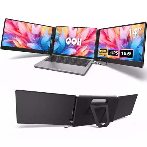 Qqh triple portable monitor