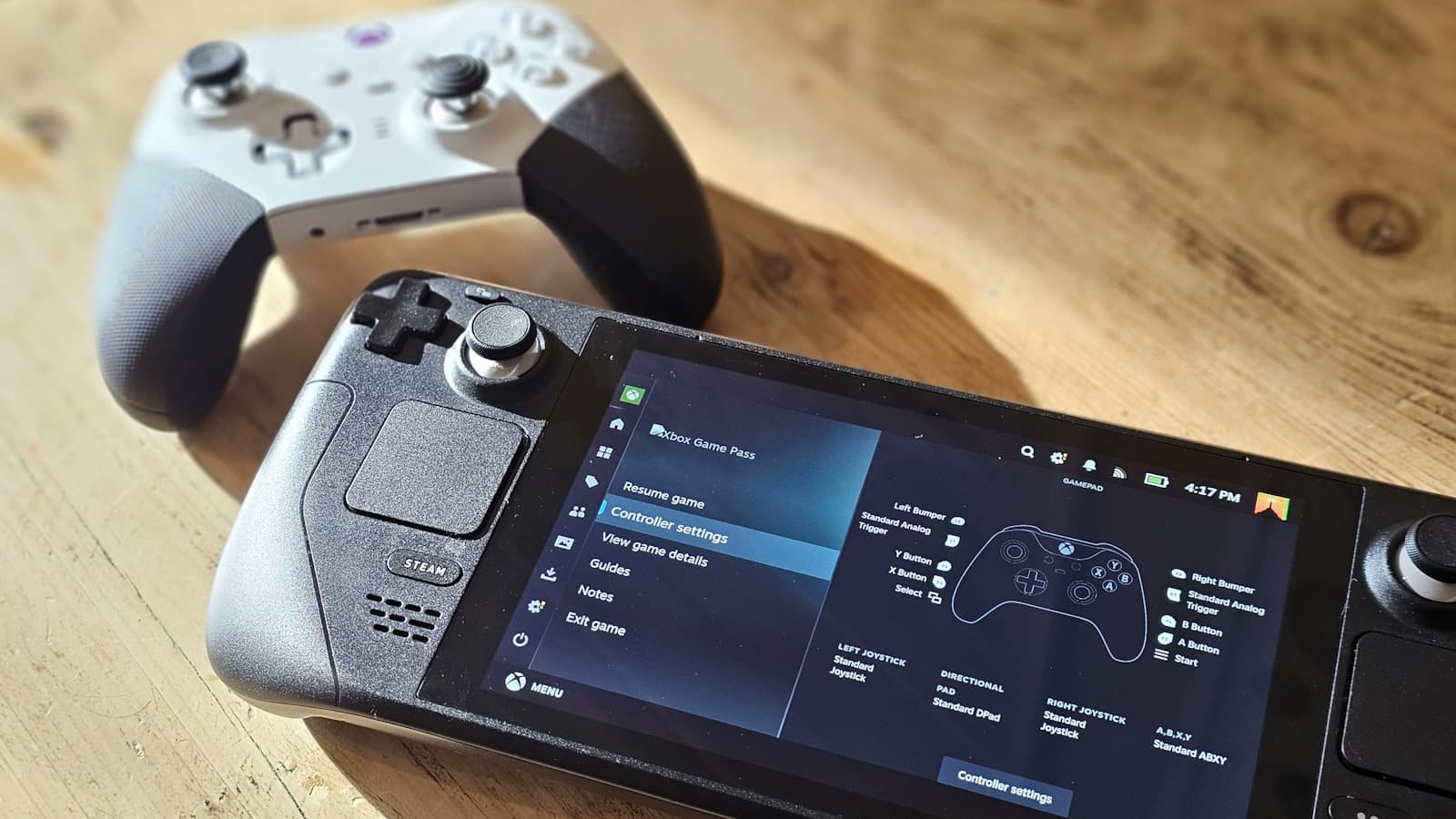 Steam ファミリーを使用してゲームを共有する方法 Xbox elite controller on steam deck