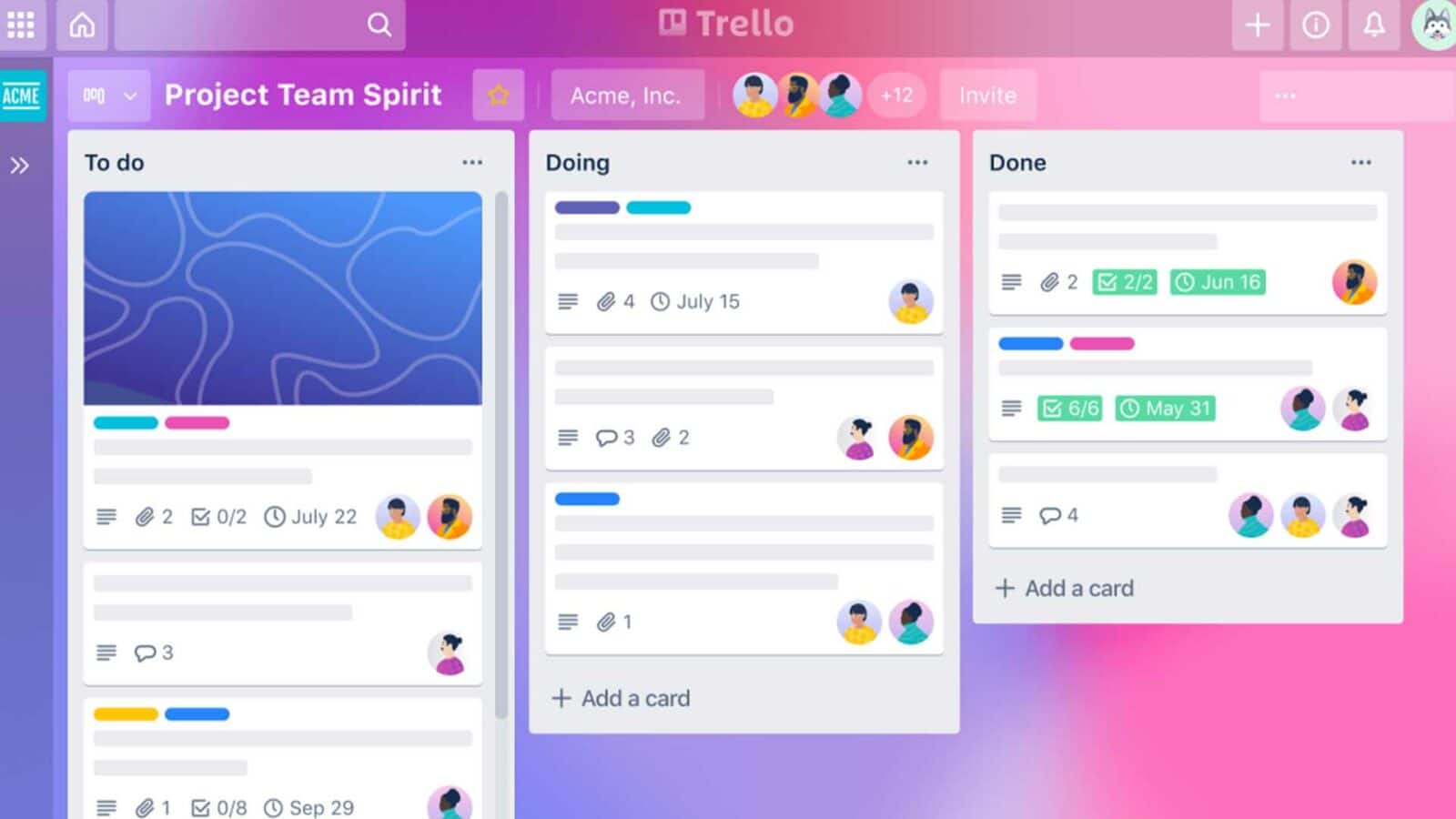 cele mai bune aplicații mobile pentru freelanceri Trello app for freelancers