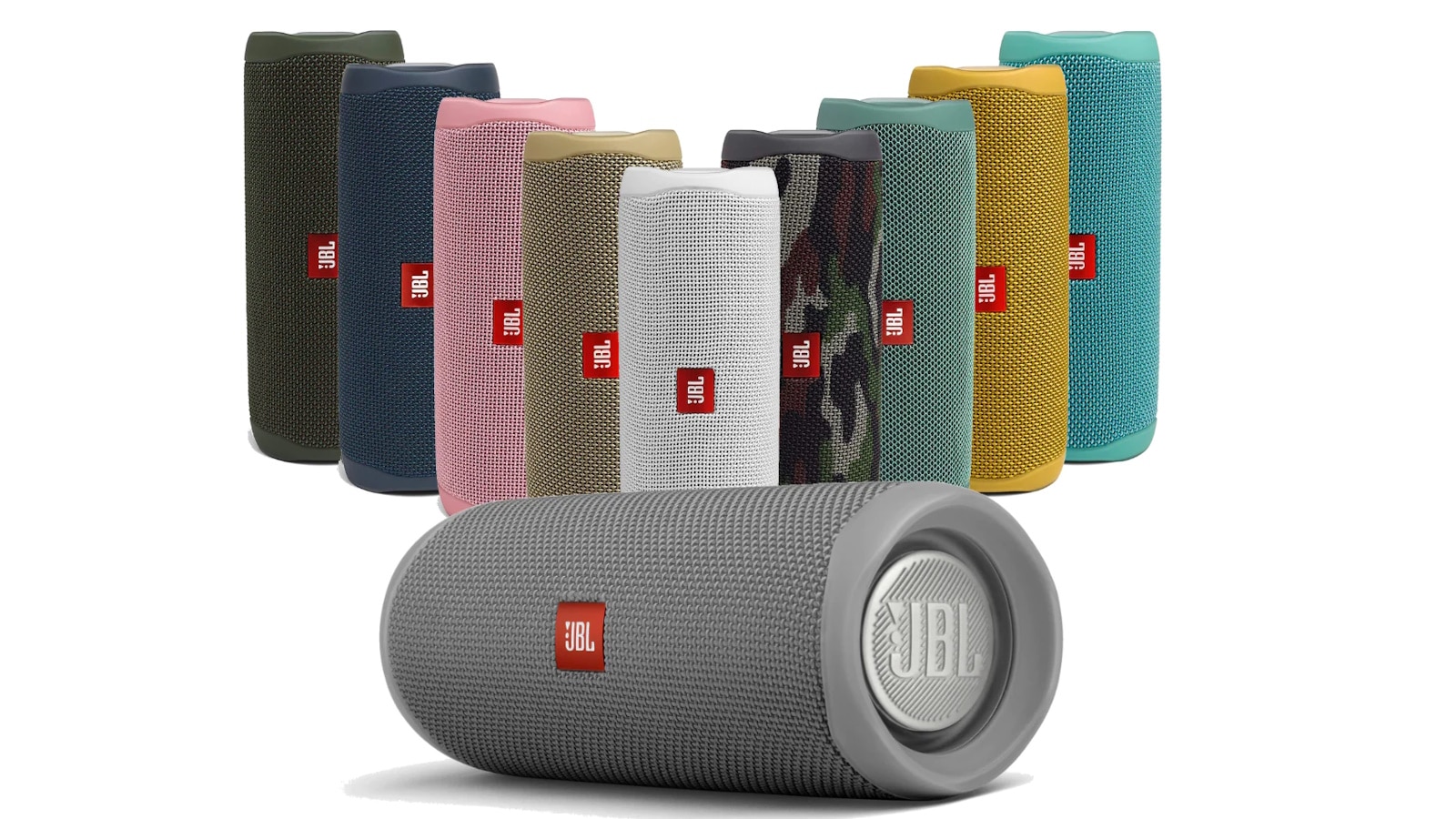 speaker bluetooth terbaik di bawah $100 (2024) Jbl flip 5 speakers in different colors