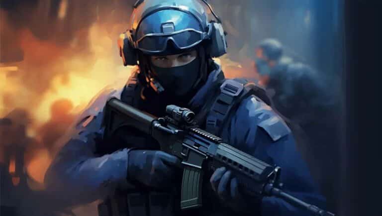 bagaimana cara mendapatkan peringkat di cs2? Counter strike 2 game cover