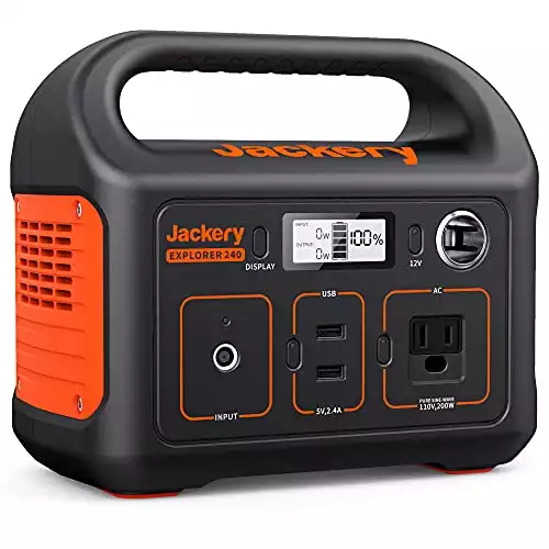 Jackery portable power station explorer 240