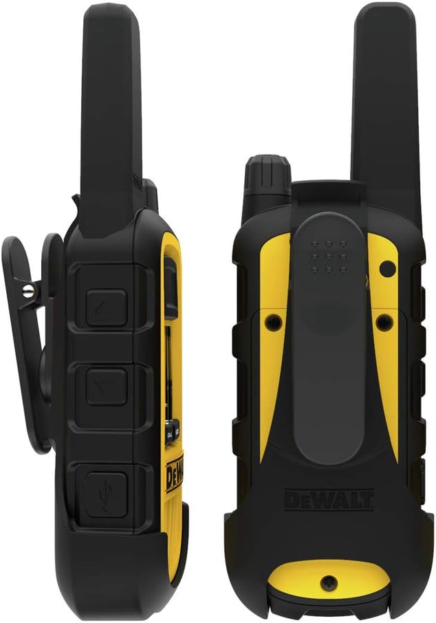 เทคโนโลยีการเอาตัวรอดที่ดีที่สุด (2024) Dewalt dxfrs800 2 watt heavy duty walkie talkies