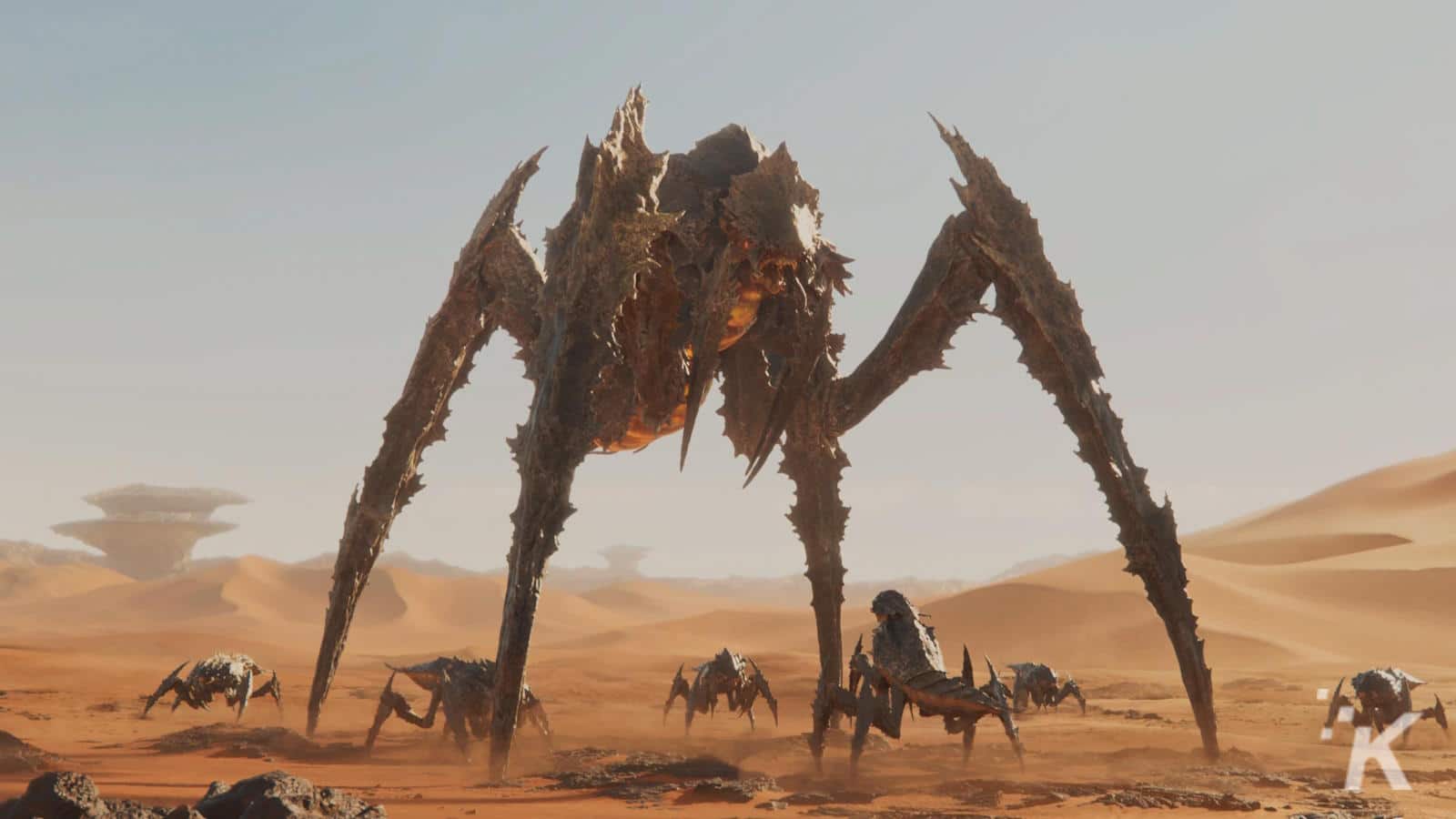 eksklusif ps5 terbaik 2024 Ps5 exclusives - helldivers 2 bugs and giant bug on sand