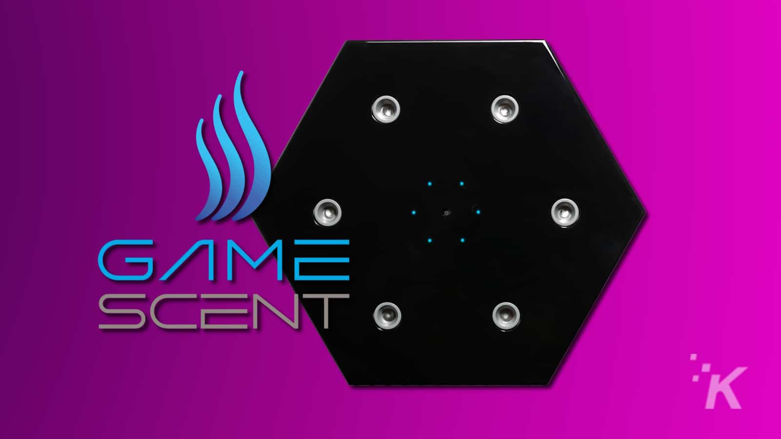 Gamescent refill slots and logo
