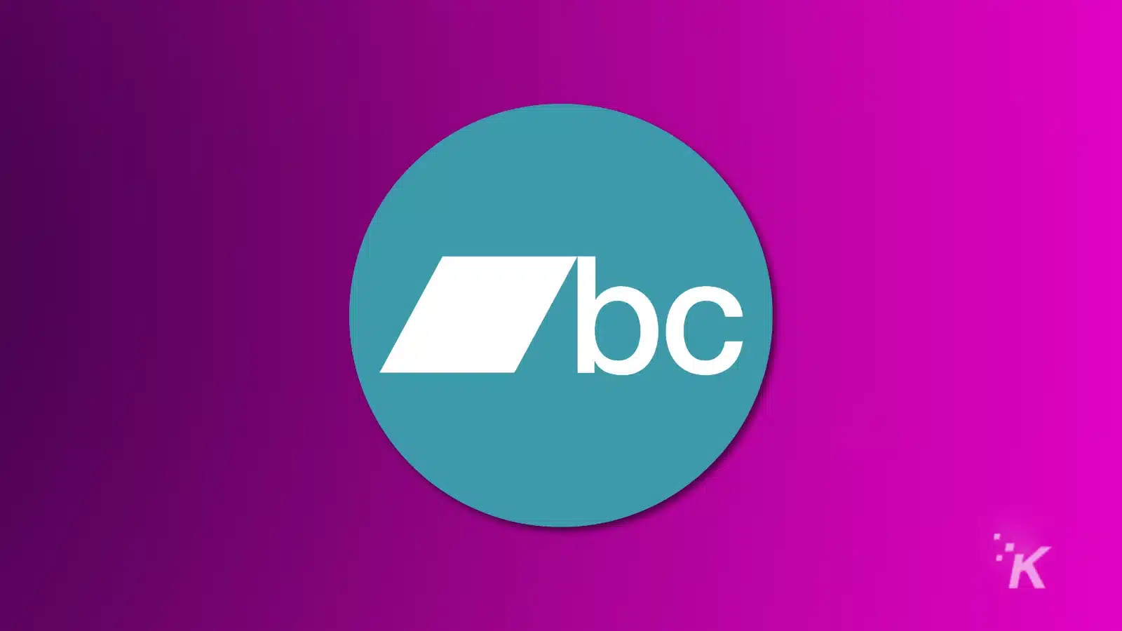 Bandcamp logo on a purple background