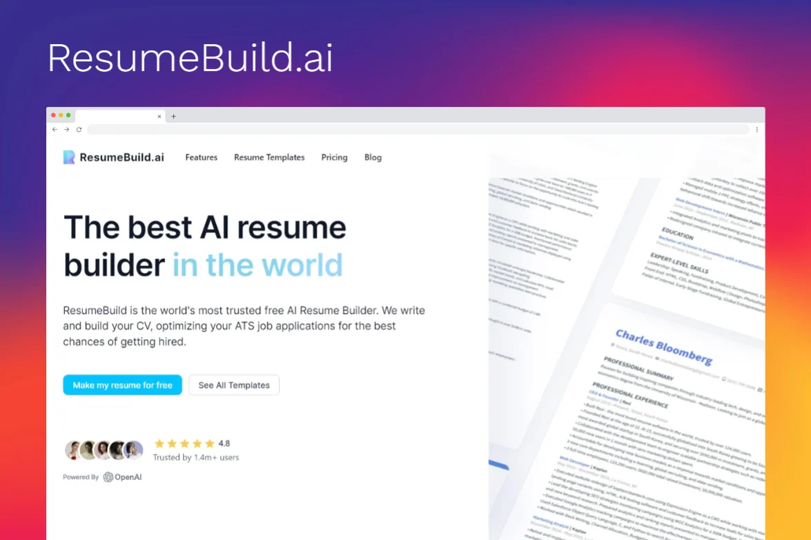 best ai resume builder