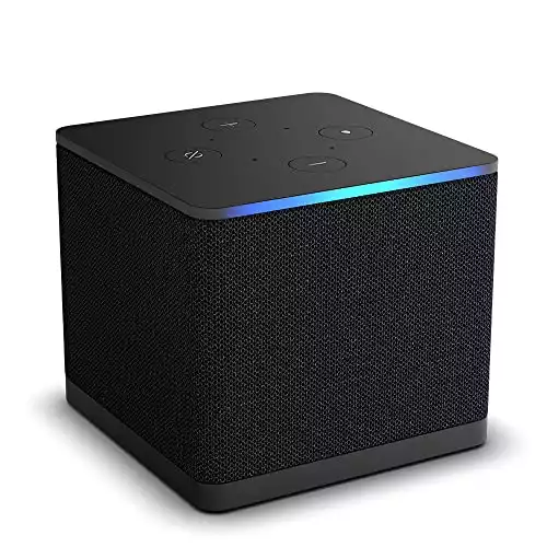 Amazon Fire TV Cube, dispositivo de streaming manos libres con Alexa, Wi-Fi 6E, 4K Ultra HD