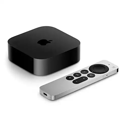 Apple 2022 Apple TV 4K Wi-Fi + Ethernet مع مساحة تخزين 128 جيجابايت (الجيل الثالث)