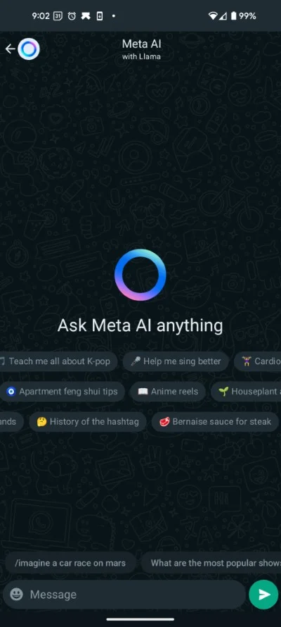 meta ai chatbot