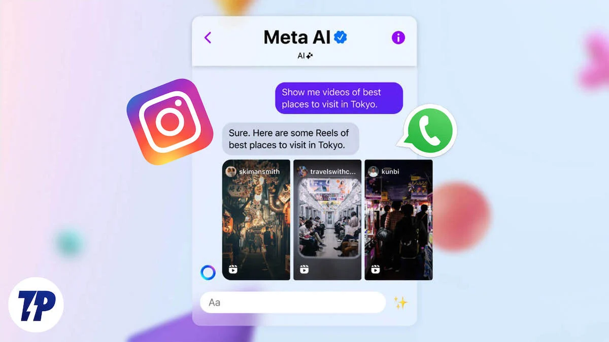 how to use meta ai on whatsapp and instagram