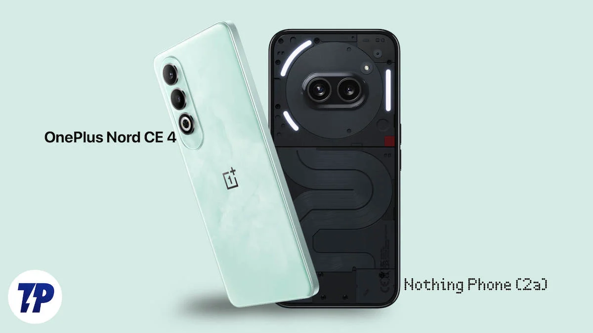 oneplus nord ce4 vs nothing phone (2a) comparison