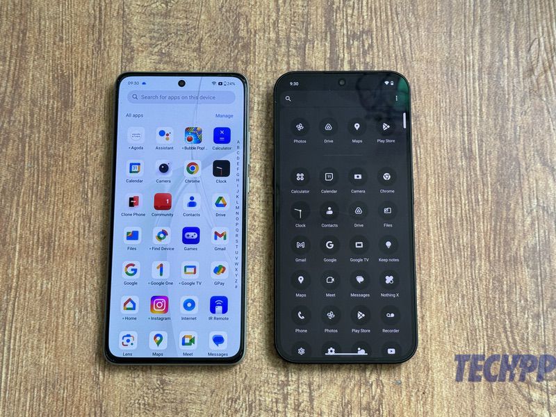 oneplus nord ce4 vs nothing phone (2a) software