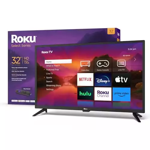 Roku 32" Série Selecionada 720p HD Smart RokuTV