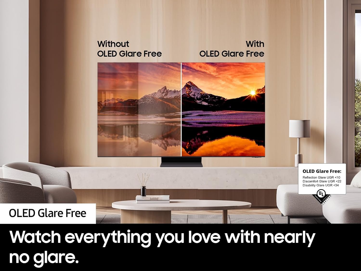 SAMSUNG Série OLED 4K S95D de 65 polegadas