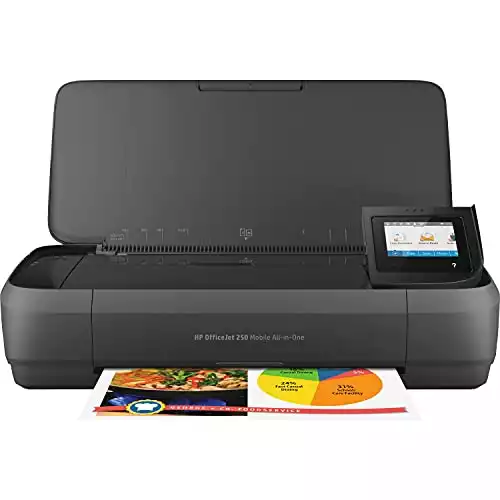 HP OfficeJet 250 オールインワン ポータブル プリンター