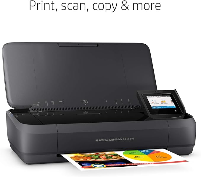 HP OfficeJet 250 オールインワン ポータブル プリンター