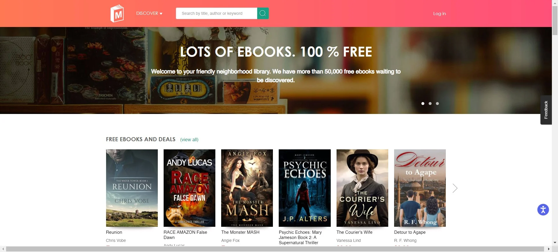 manybooks ebook website