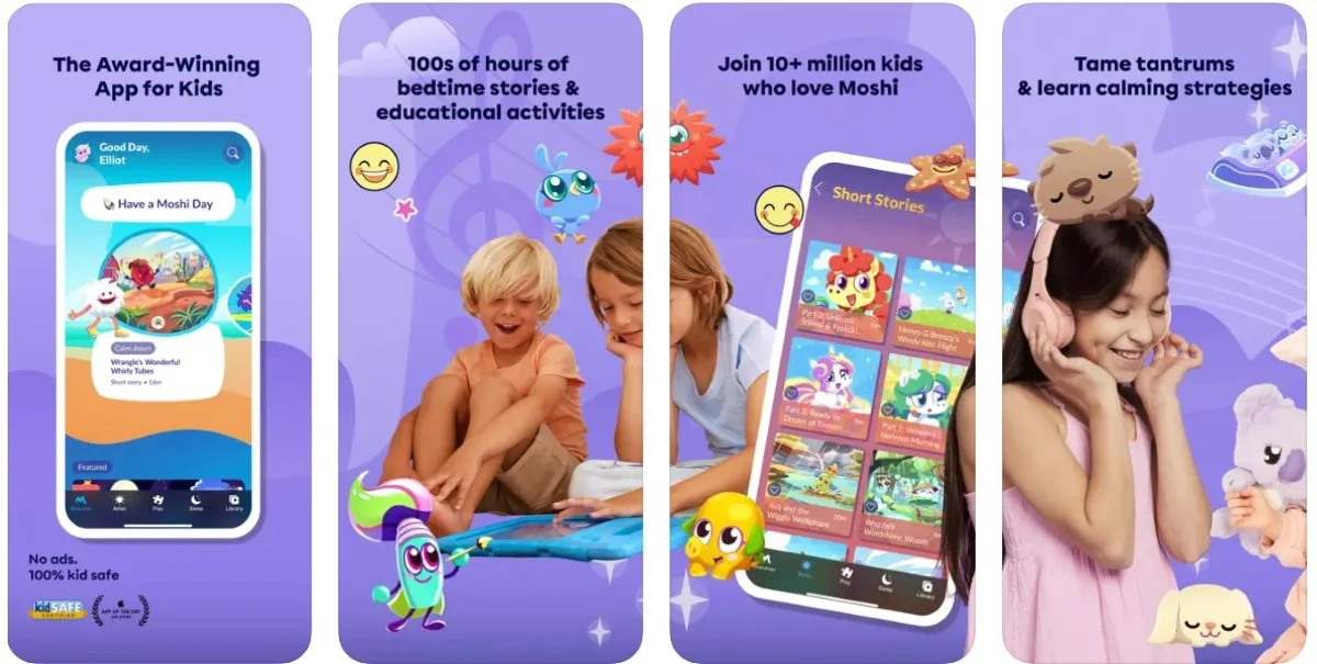 moshi kids storytelling app
