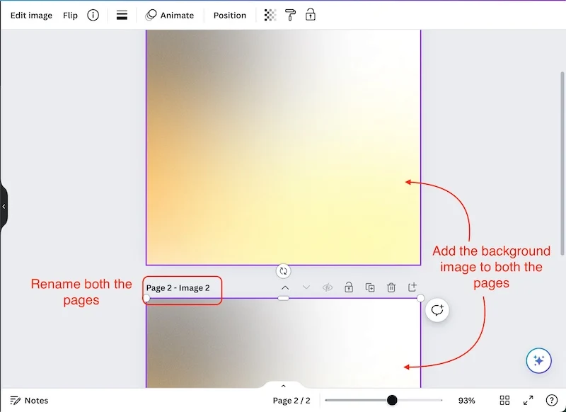 add background images