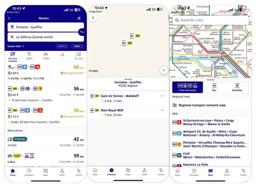 bonjour ratp app