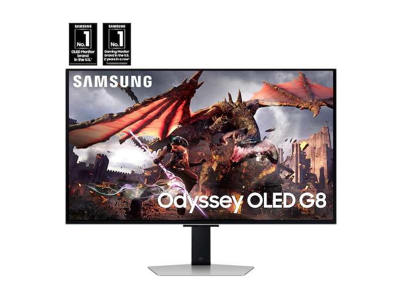 Monitor inteligente para juegos Odyssey OLED G8 4K UHD de 32"