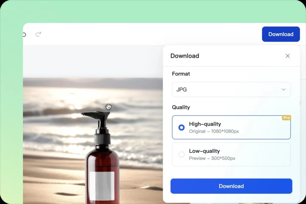click Download