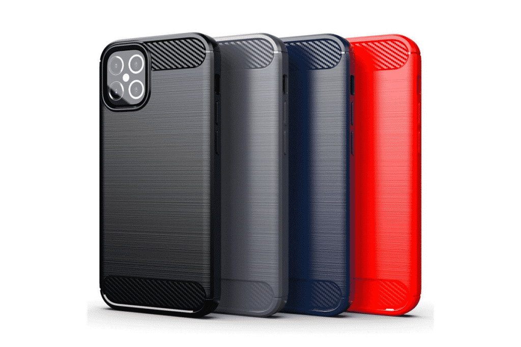 Capa fosca de luxo para iPhone 12