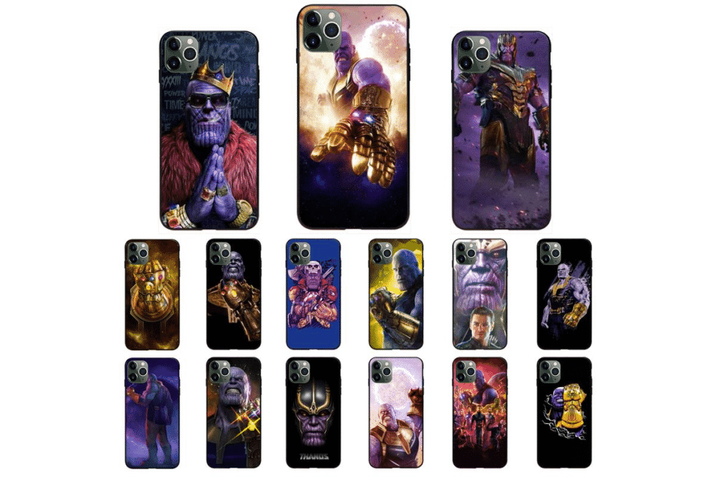 Funda Marvel Thanos Infinity para iPhone 12